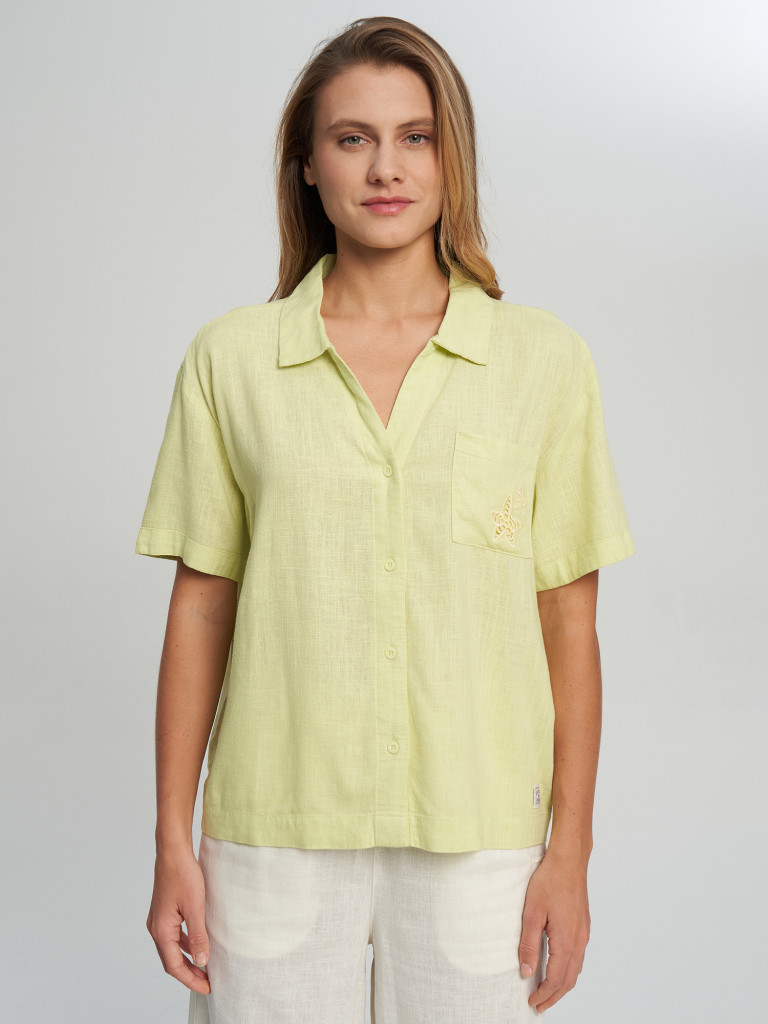 Рубашка с коротким рукавом женская оверсайз Protest