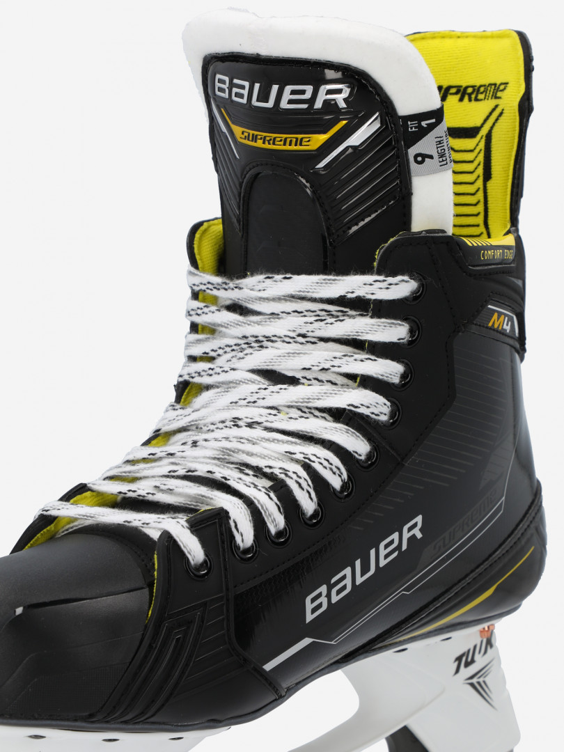 Коньки хоккейные Bauer Supreme M4 Skate SR 28270010299 Черный, размер 44.5,43,41, фото 6