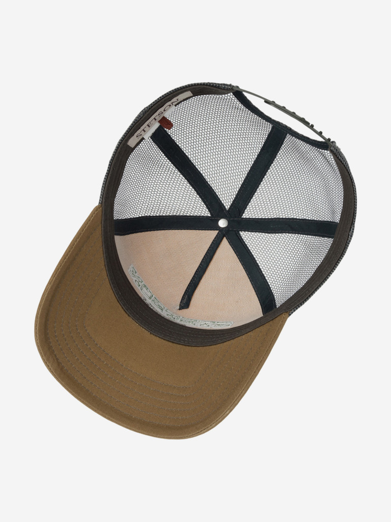Бейсболка с сеточкой STETSON 7761179 TRUCKER CAP GOLF CADDY SERVICE (желтый)