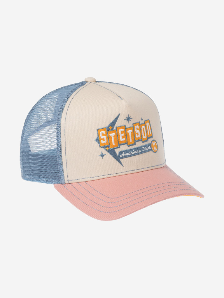 Бейсболка с сеточкой STETSON 7741157 TRUCKER CAP AMERICAN DINER