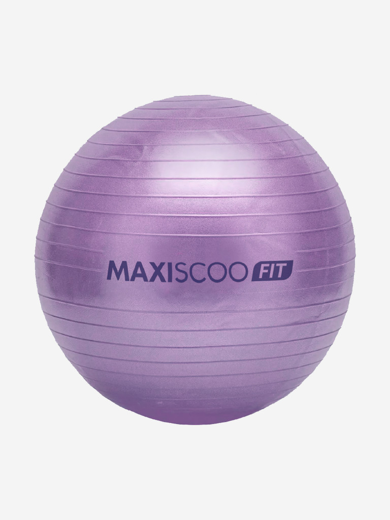 Фитбол MAXISCOO FIT, 75 см, Фиолетовый