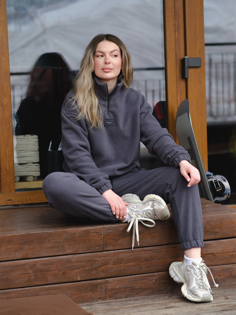 Костюм флисовый женский XVOYA Comfy серый