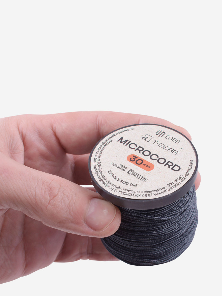 Микрокорд T-Gear x CORD nylon катушка 30м (Dark Navy)