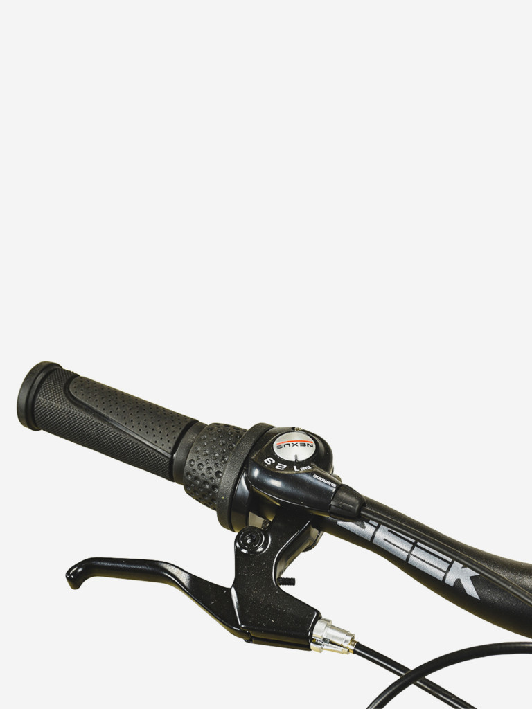 Велосипед Stark'25 Geek City 24.2 V лакированный алюминий/темно-серый