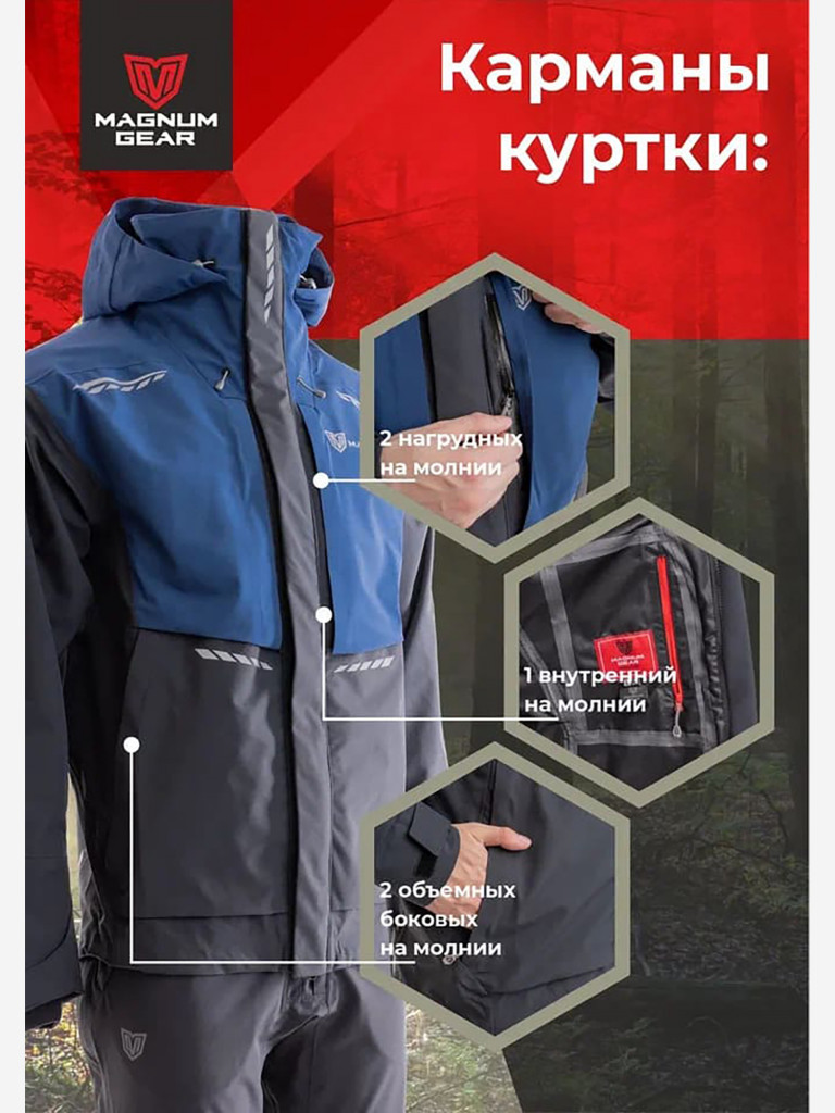 Костюм MAGNUM GEAR GLADIATOR синий/черный