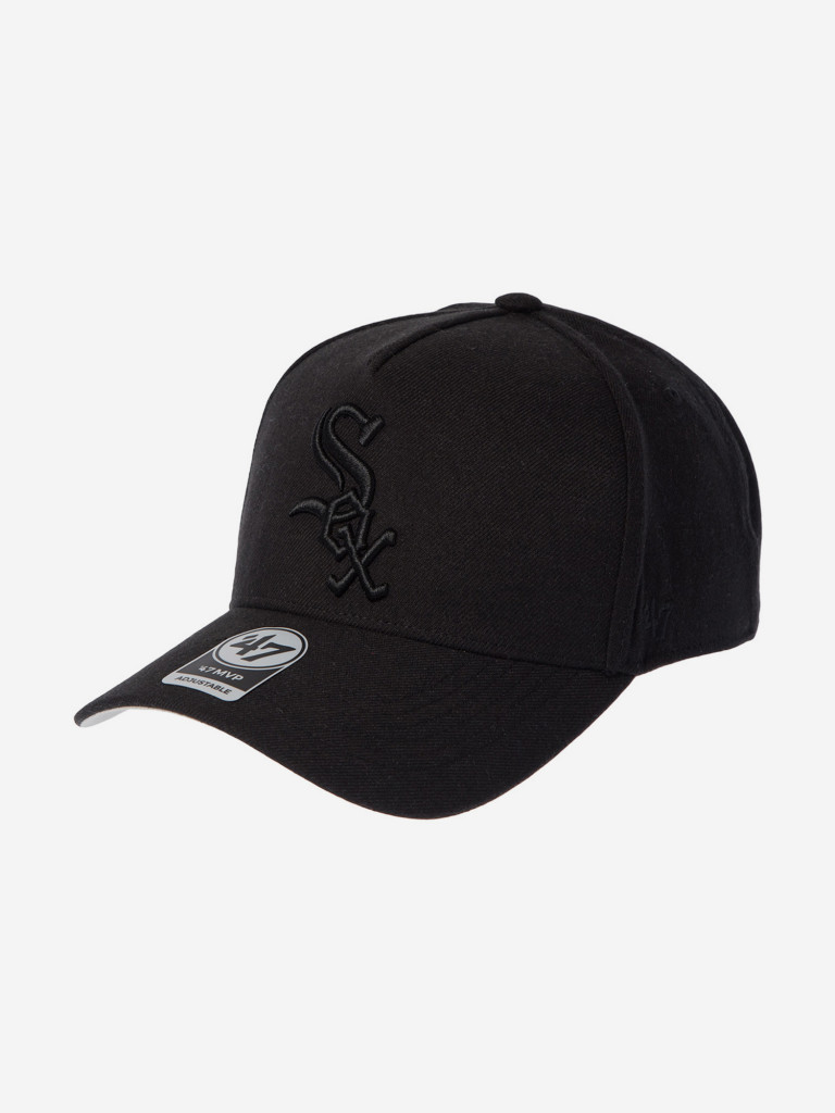 Бейсболка 47 BRAND B-MPDTP06WBP-BKBK Chicago White Sox MLB (черный)