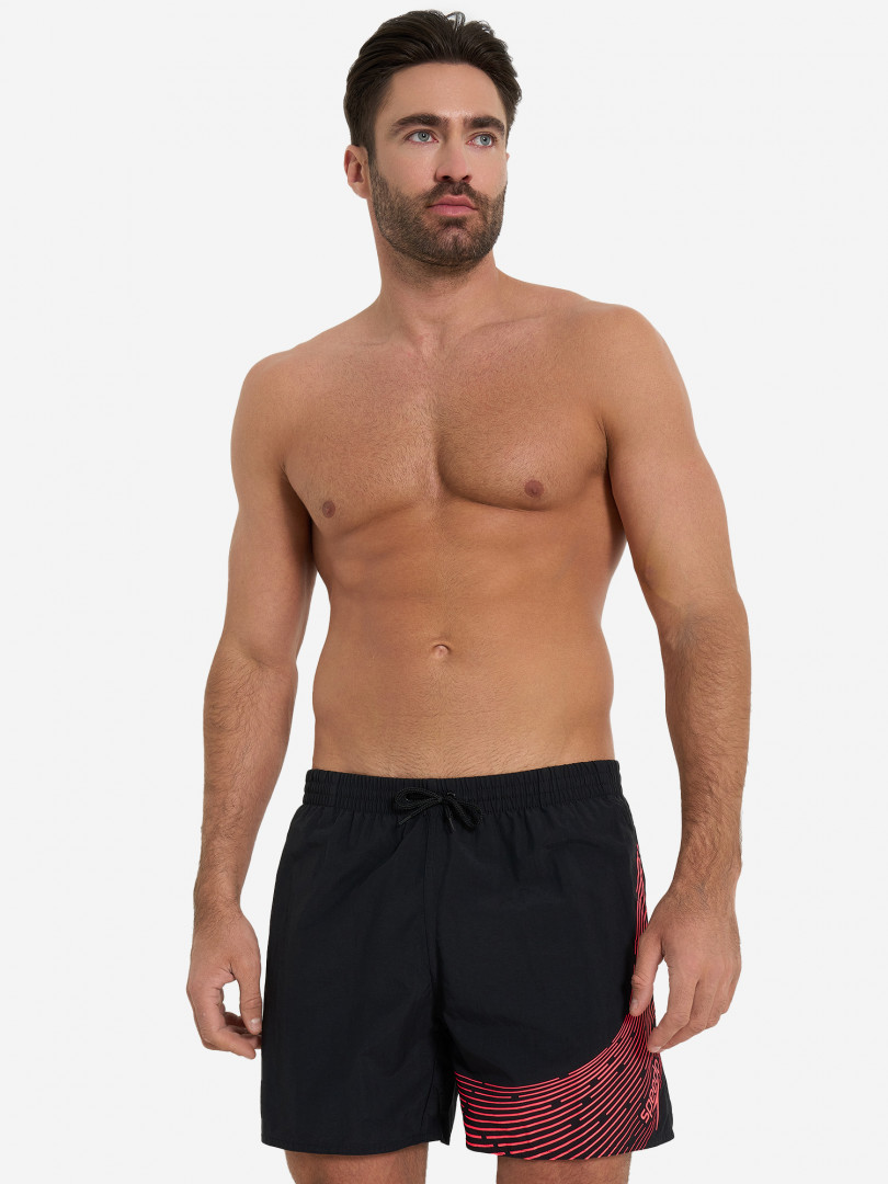 Шорты плавательные мужские Speedo Medley Logo, Черный