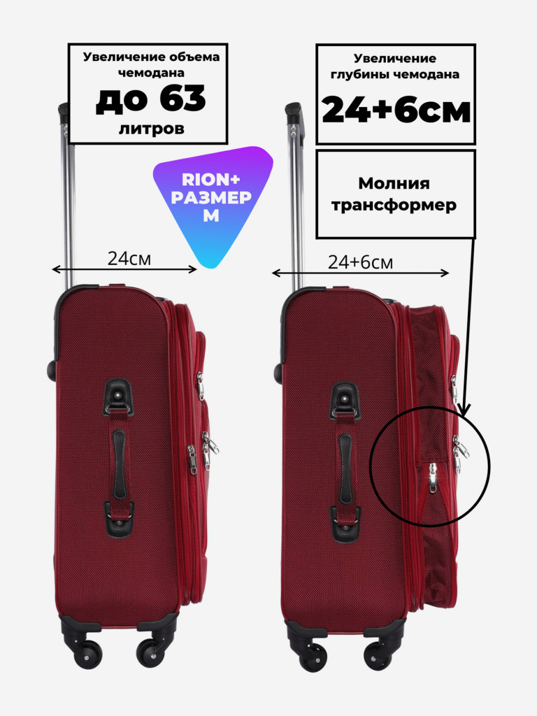 Чемодан RION+ M