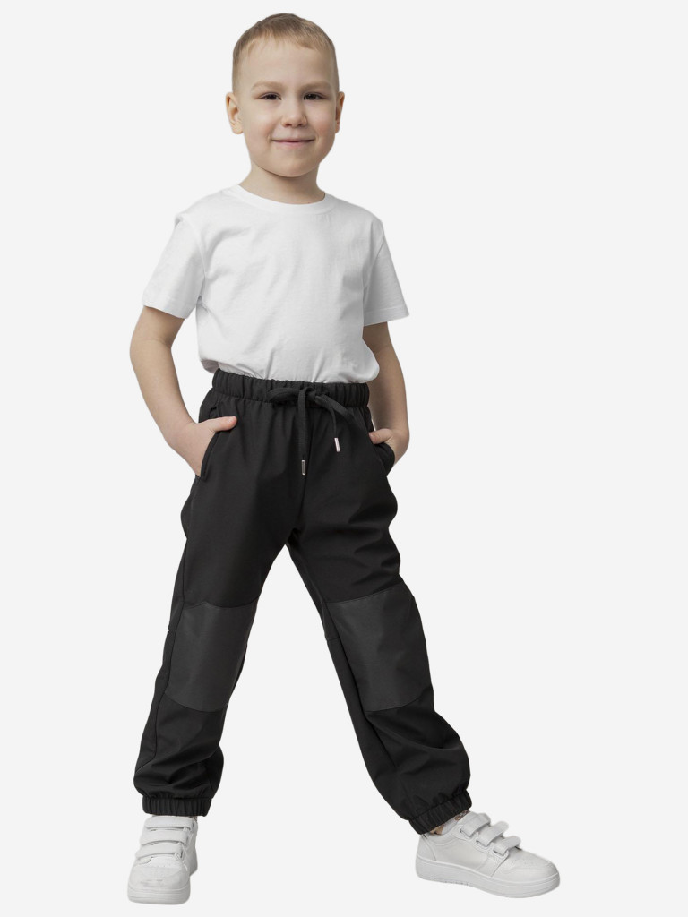 Брюки софтшелл для мальчика batik черный