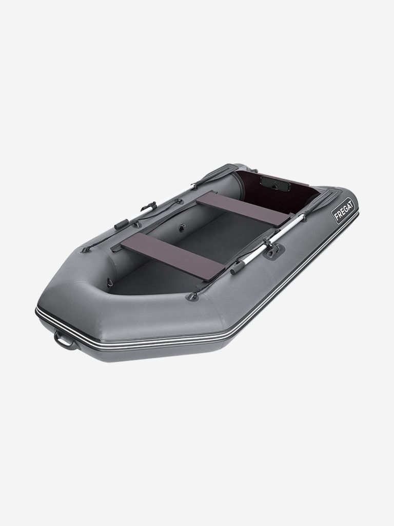 Лодка ПВХ под мотор Фрегат 300 Е, сварные швы, серая