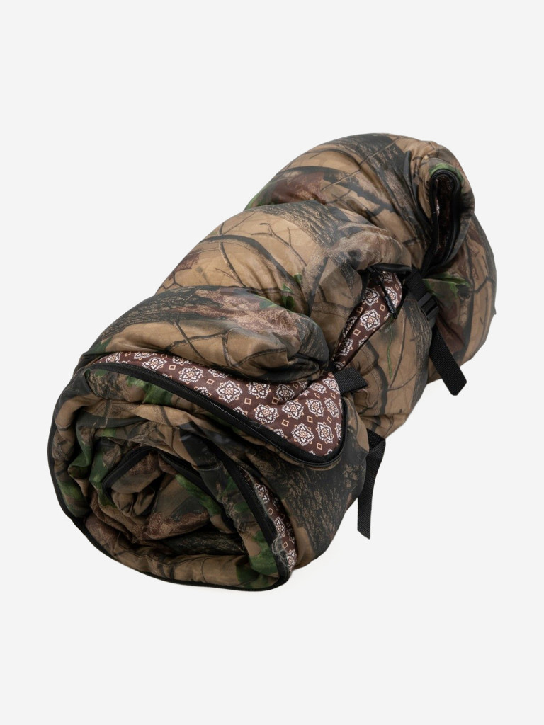 Спальный мешок Huntsman Standart зимний утепленный с подголовником одноместный (до 0) для охоты и рыбалки