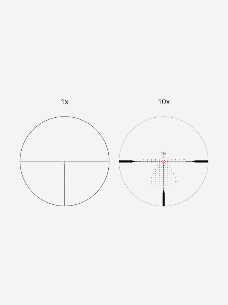 Прицел оптический Vector Optics Continental 34mm ED 1-10x, с подсветкой