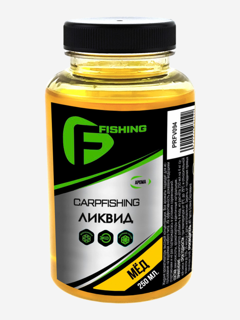 Ликвид F-FISHING CARP Мед 250мл (4)