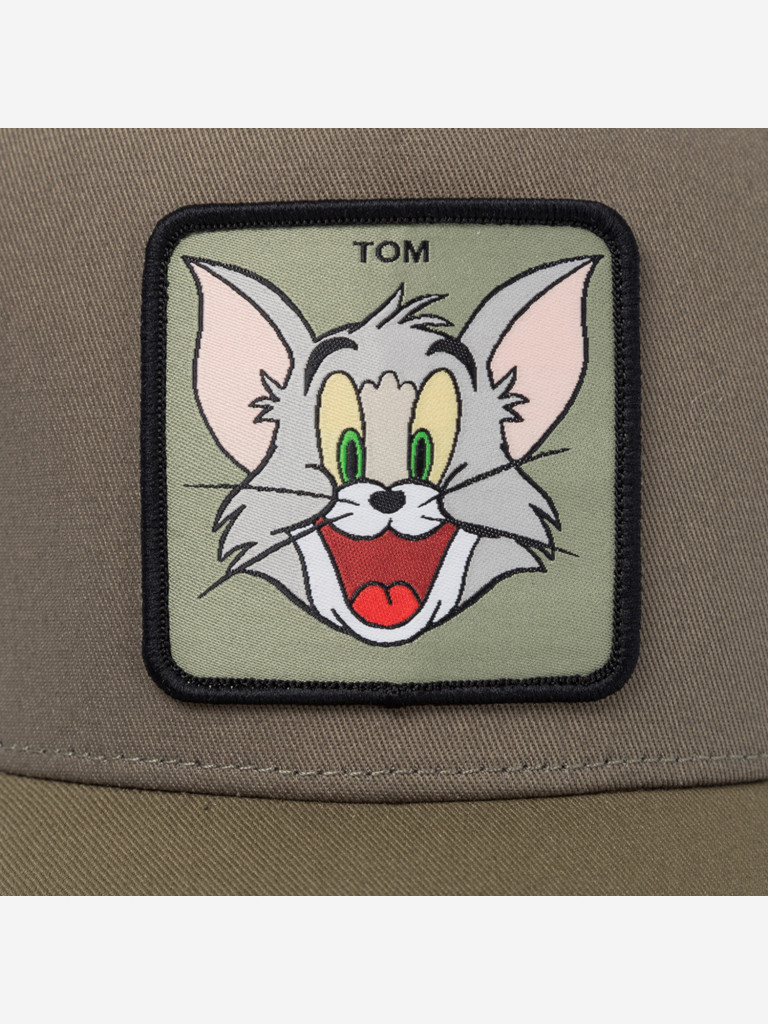 Бейсболка с сеточкой CAPSLAB CL/TAJ6/1/CT/TOM2 Tom and Jerry Tom (оливковый)