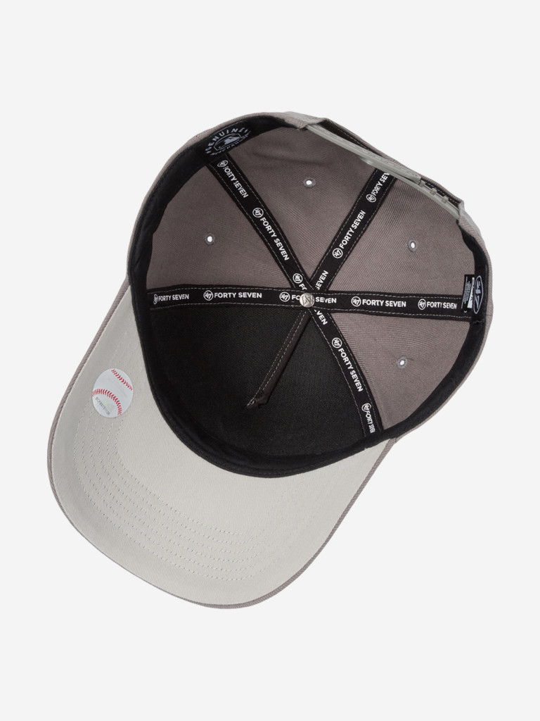 Бейсболка 47 BRAND B-MPDTP17WBP-CHTW New York Yankees MLB (серый)
