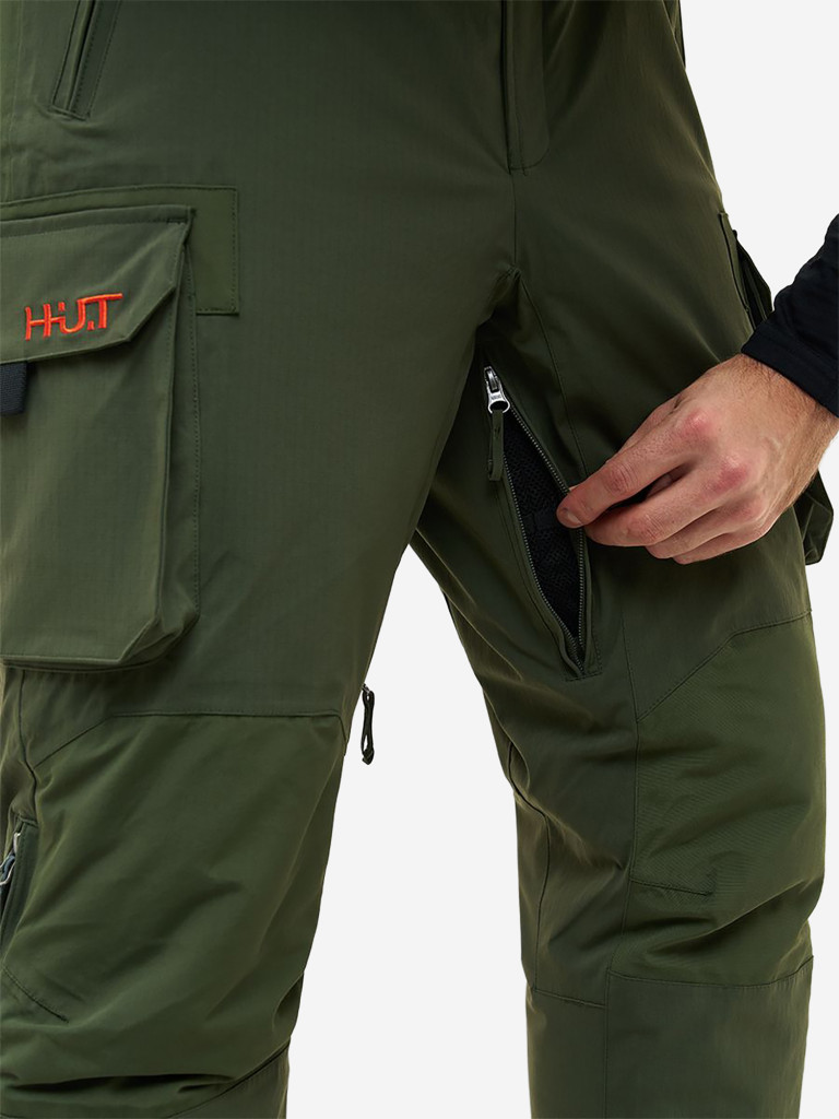 Брюки для охоты мужские мембранные утеплённые H.U.T. Kivakko