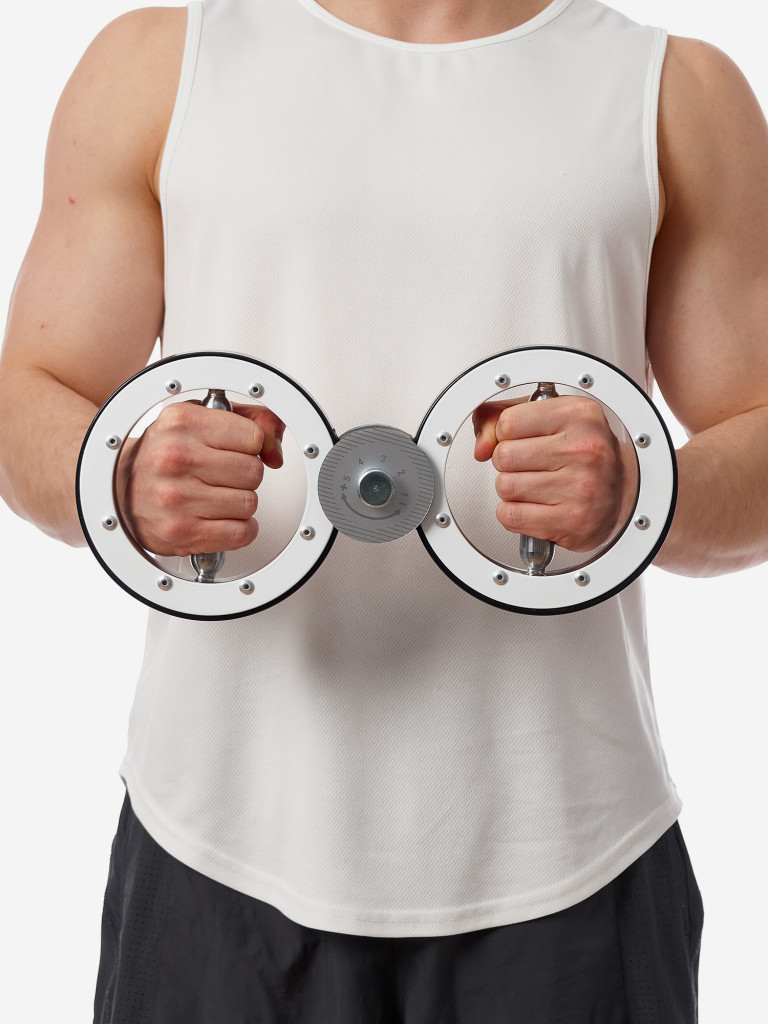 Burn Machine 360 Speed Bag, Бёрн Машина, Спортивный тренажер для бокса, MMA, кроссфита, развития реакции, скорости и мышечной выносливости с регулировкой сопротивления белый