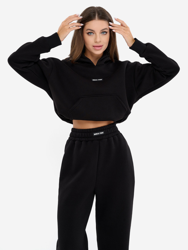 Худи с начесом Bona FidePrime Hoodie Black