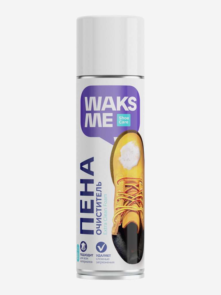 Пена-очиститель для обуви WAKSME Extra Clean Foam