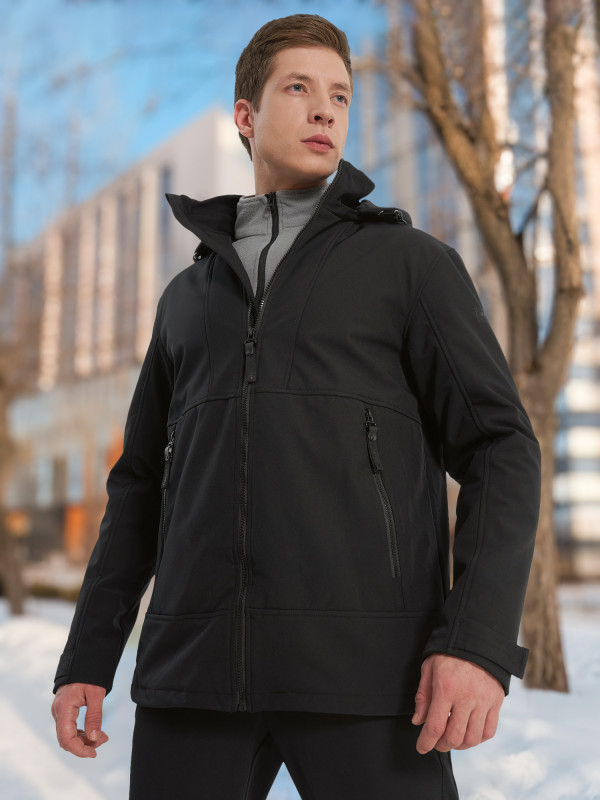 Куртка утепленная мужская IcePeak Asheboro арт. 857844682QT черный цвет — купить за 9999 руб. со скидкой 50 %, отзывы в интернет-магазине Спортмастер