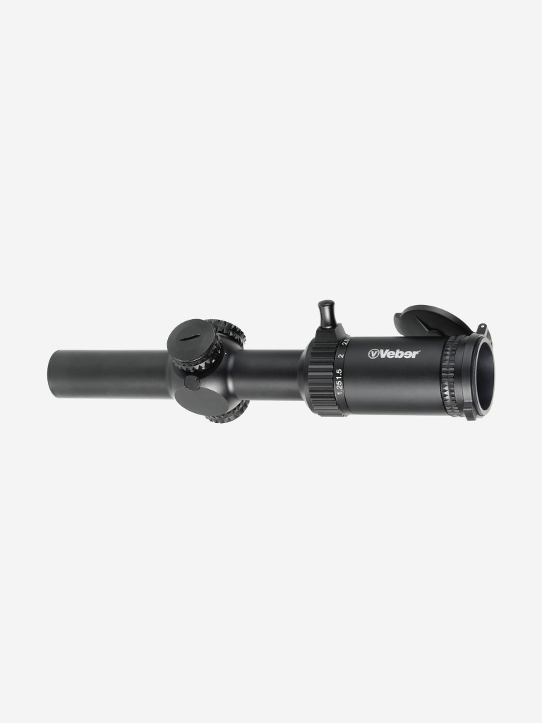 Прицел оптический Veber Wolf 1.25-4.5х26 IR FD07 Загонник