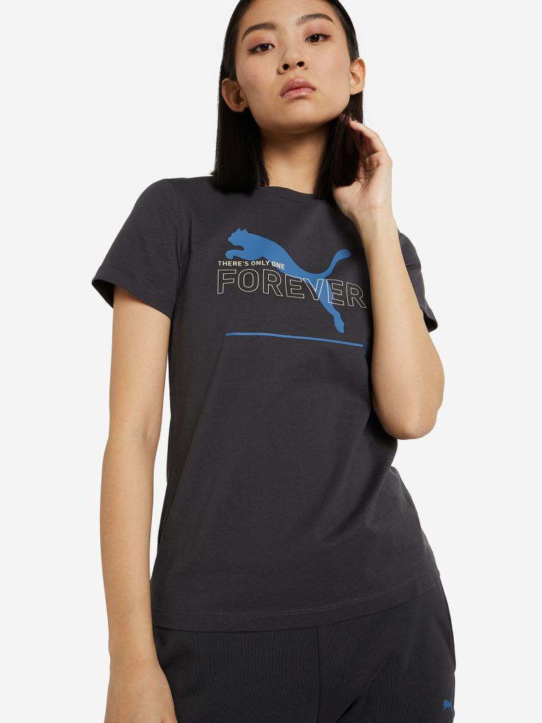 Футболка женская PUMA ESS Better арт. 673301 темно-серый цвет — купить ...