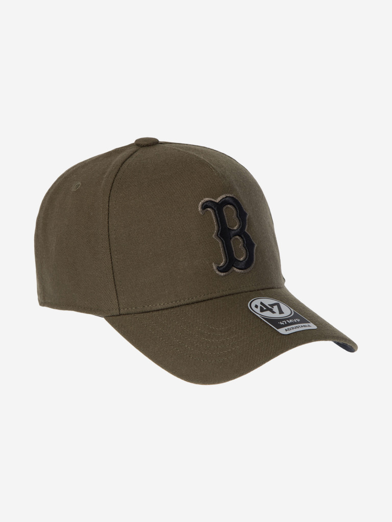 Бейсболка 47 BRAND B-REPDT02WBP-SW Boston Red Sox MLB (оливковый)
