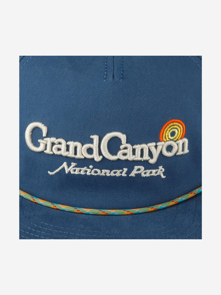 Бейсболка с прямым козырьком AMERICAN NEEDLE 21017A-GCNP Grand Canyon National Park Coachella (синий)
