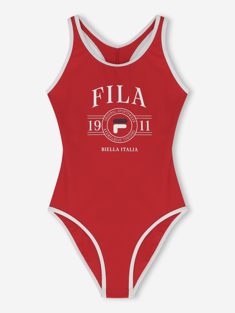 Купальник слитный для девочек FILA