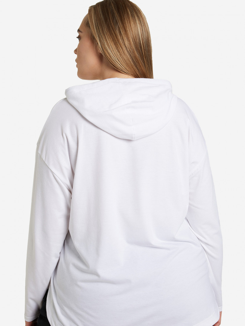 фото Джемпер женский columbia sun trek hooded pullover, plus size, белый