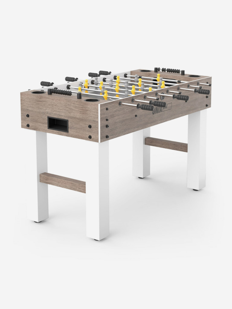 Игровой стол UNIX Line Футбол - Кикер (125х61 см) Grey Wood