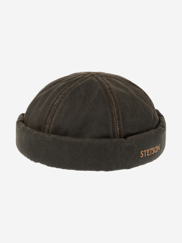 Шапка докер STETSON 8821101 DOCKER CO/PES (коричневый)