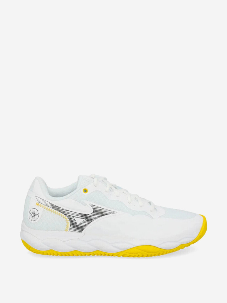 Кроссовки Mizuno Wave Enforce Court White/Yellow Padel