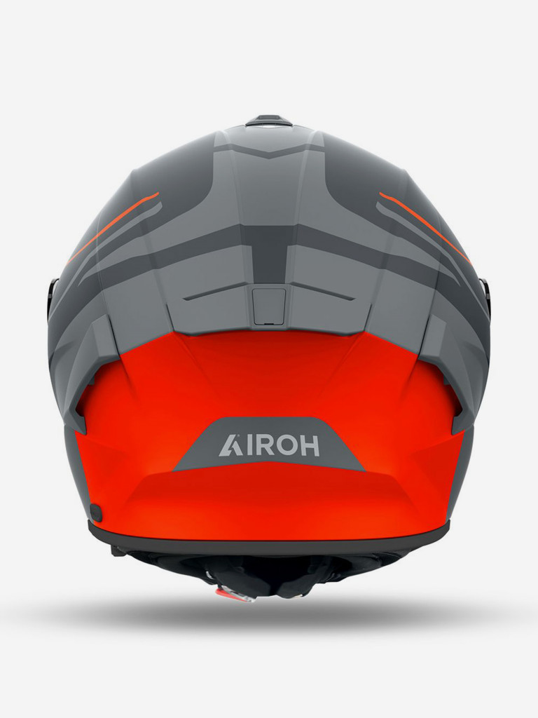 Мотошлем Интеграл Airoh SPARK 2 SPINNER Orange Matt