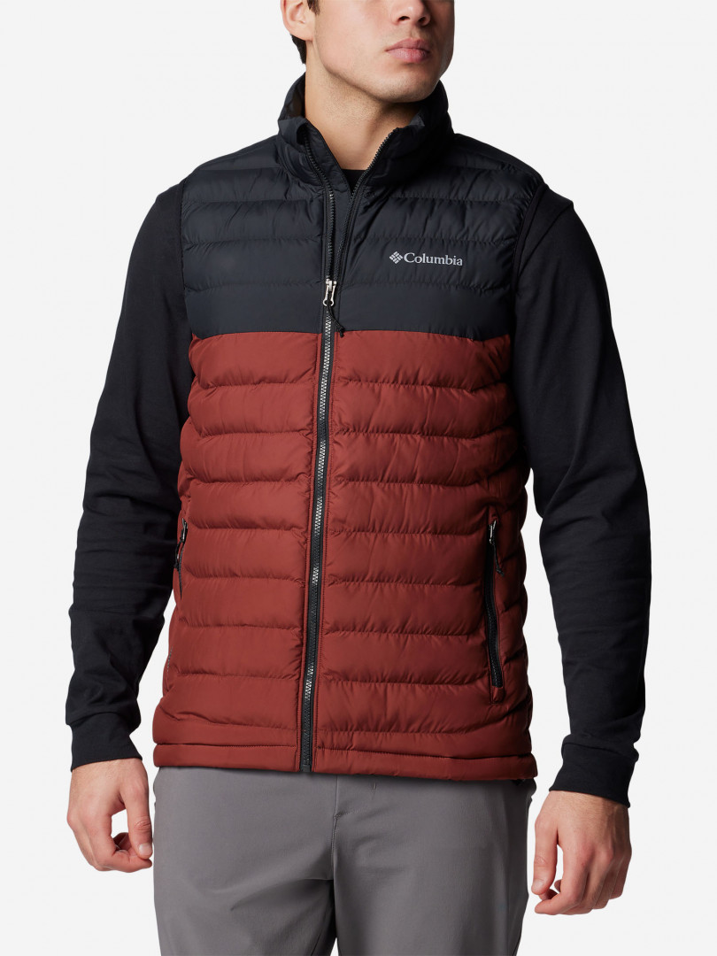 Жилет утепленный мужской Columbia Powder Lite II Vest, Красный