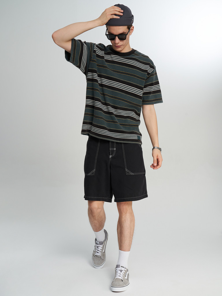 Футболка мужская Vans LX Pique Stripe SS