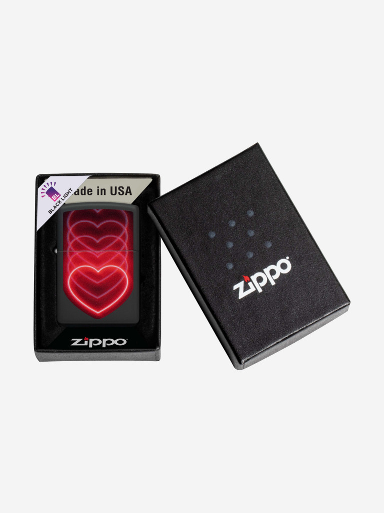 Зажигалка бензиновая ZIPPO 48593 Hearts