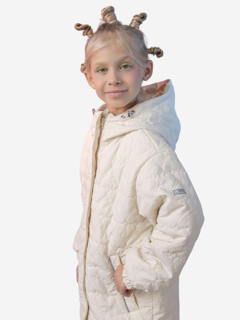 Парка для девочки batik Ялин бежевый