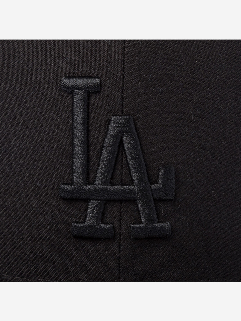 Бейсболка с прямым козырьком 47 BRAND B-NSHOT12WBP-BKBK Los Angeles Dodgers MLB