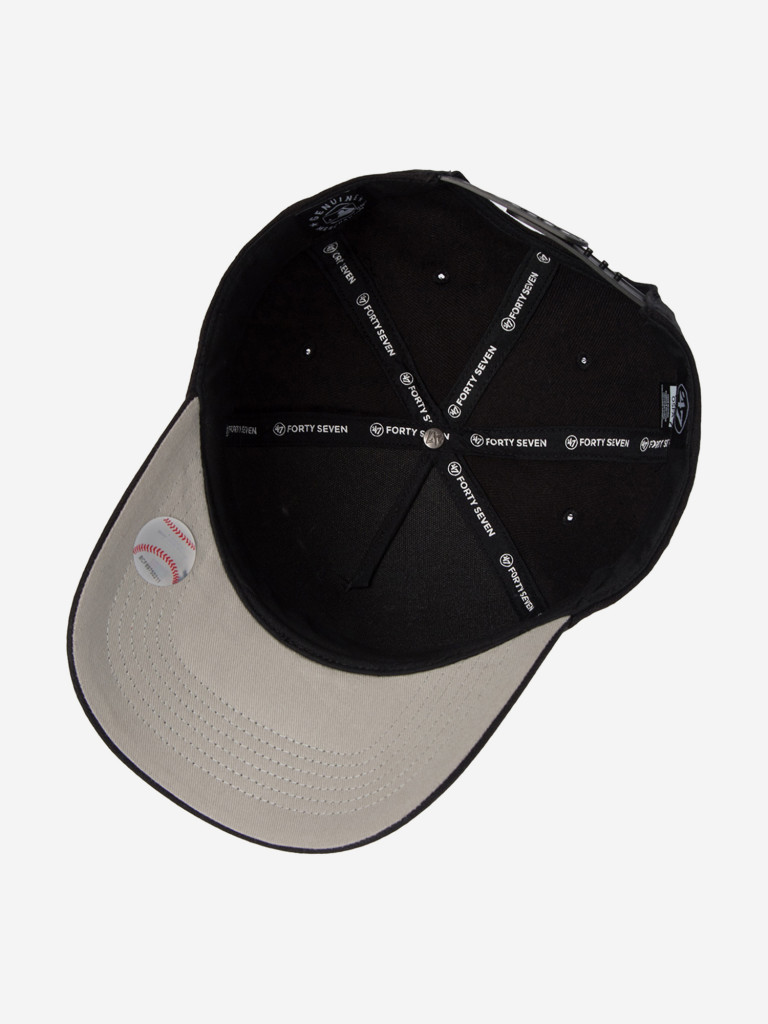 Бейсболка 47 BRAND B-MPDTP12WBP-BK Los Angeles Dodgers MLB (черный)