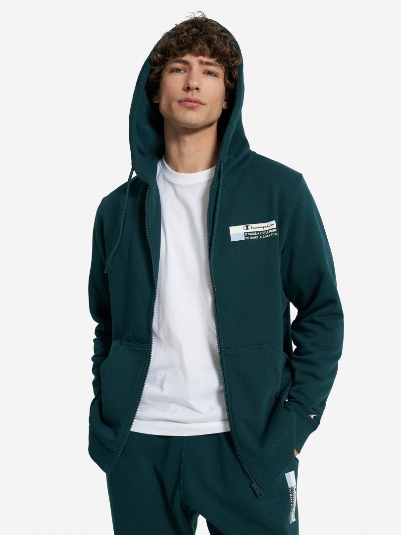 Толстовка мужская Champion European Classic Зеленый 4019₽