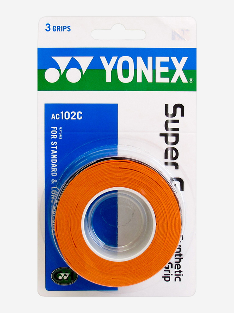Обмотка для ракеток Yonex Super Grap AC102EX-3 O, 3шт.