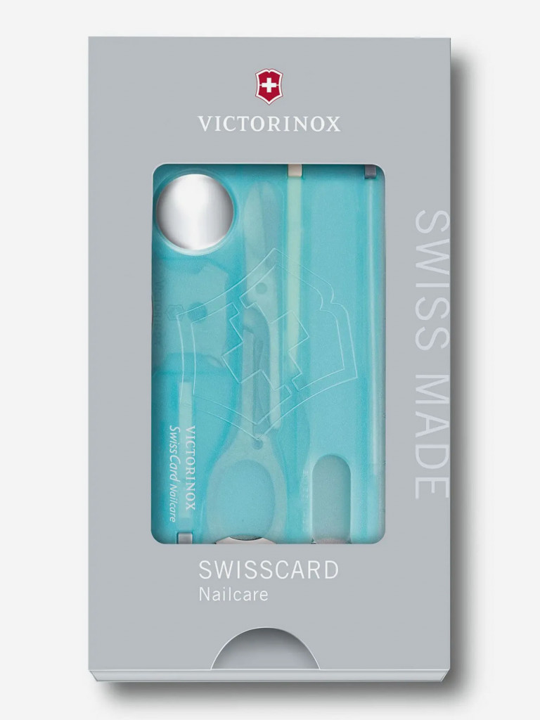Швейцарская карточка Victorinox SwissCard Nailcare, 82 мм, 13 функций