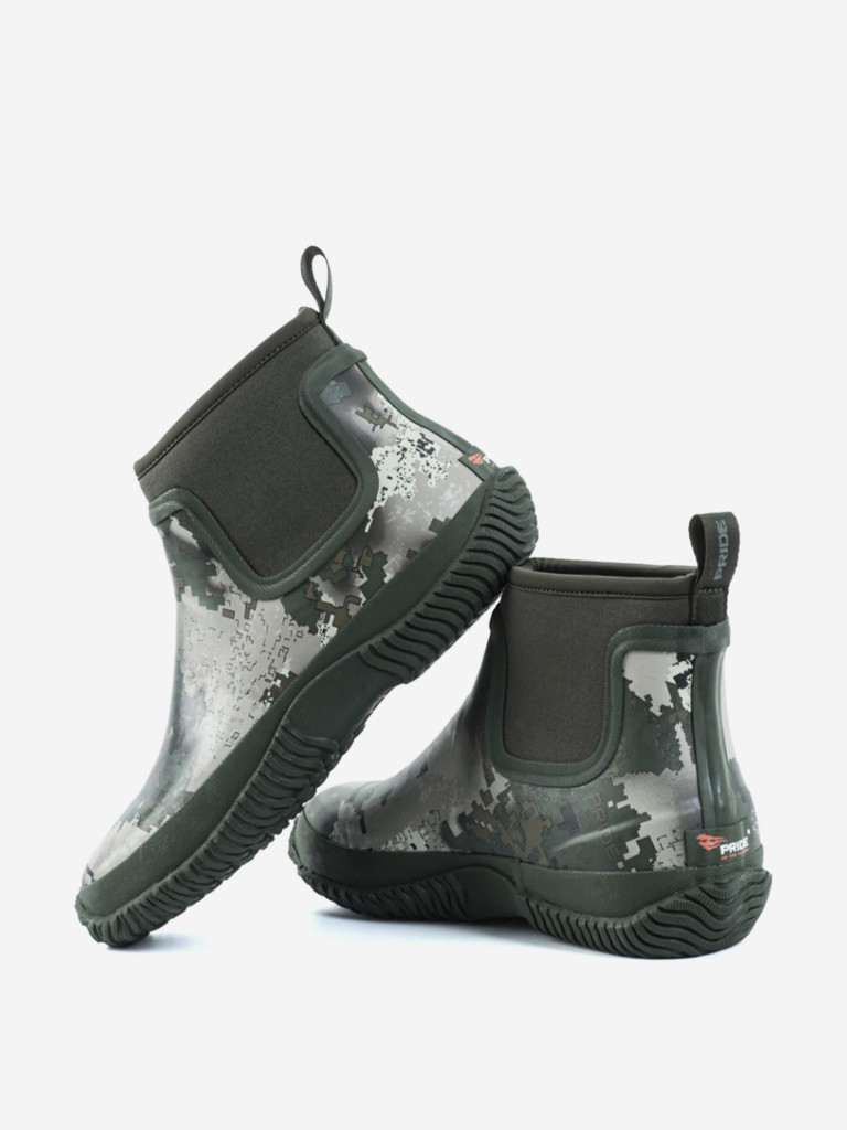Охотничьи неопреновые низкие сапоги PRIDE Protect Mini, Уральский лес