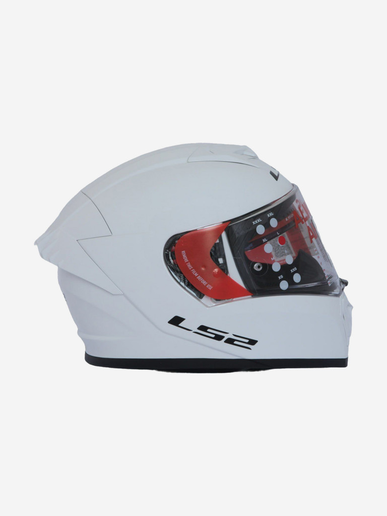 Мотошлем FF390 BREAKER SOLID LS2 (белый глянцевый)
