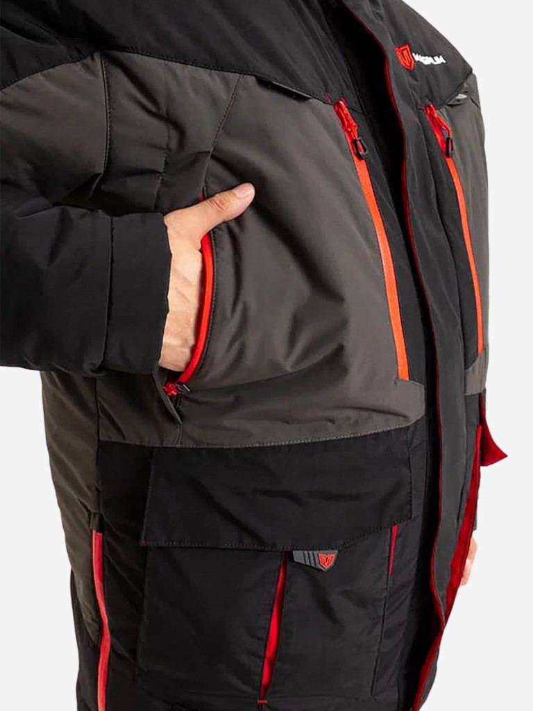 Костюм для рыбалки мужской MAGNUM GEAR TITAN 2 -45° С графит/черный