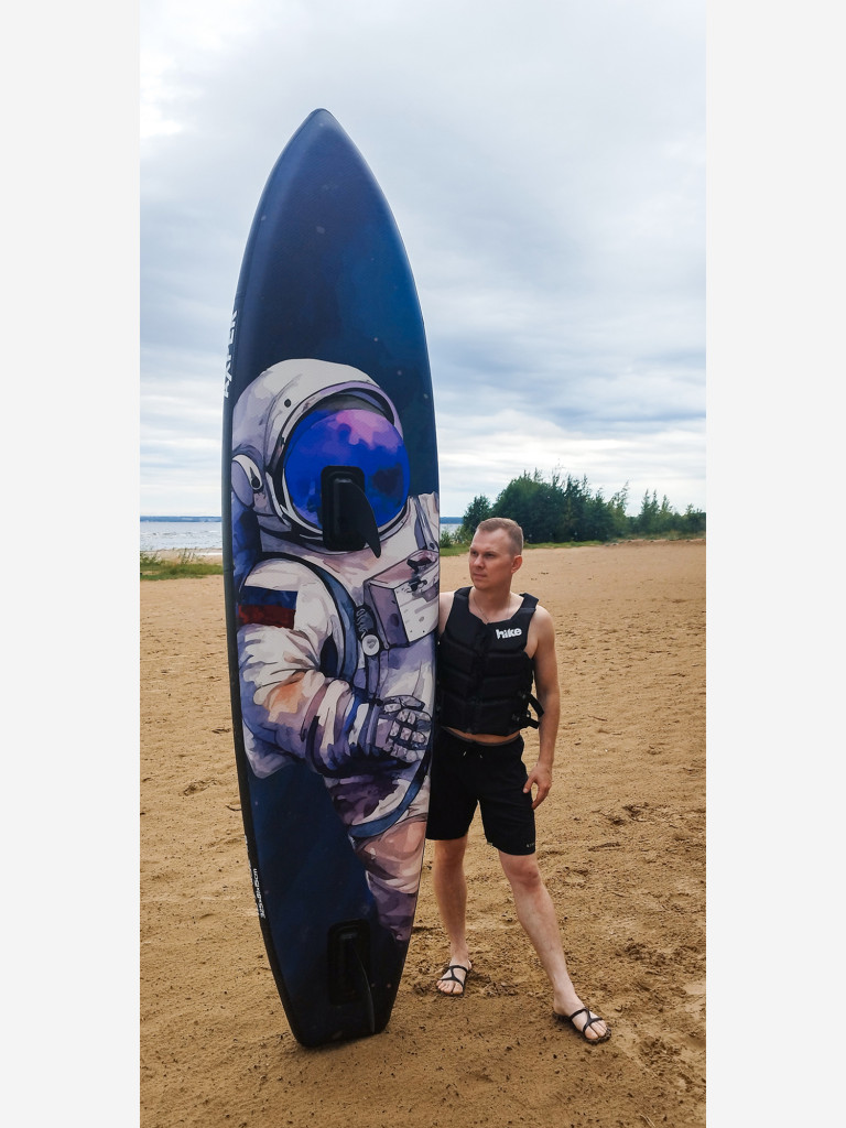 Надувная двухслойная SUP доска AXPER WindSup Space 10'7" (под парус)