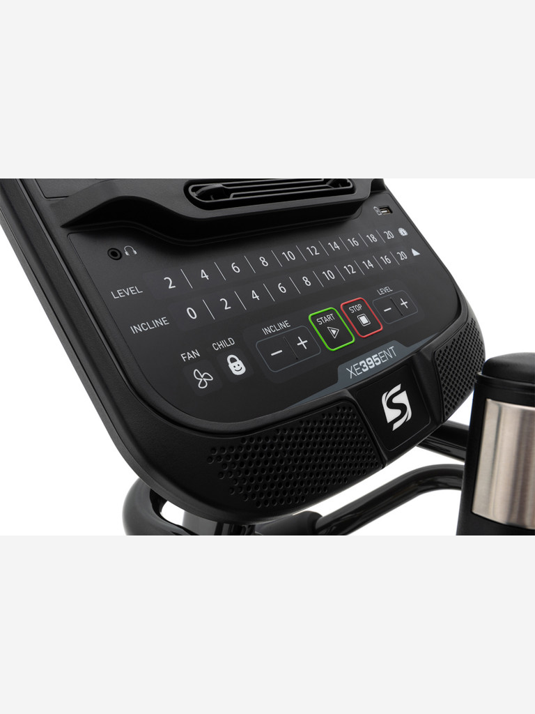 Эллиптический тренажер SPIRIT XE395ENT BLACK