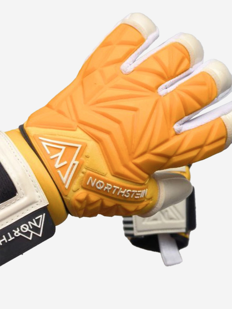 Вратарские перчатки Northstein Mosaic Pro CL4, желтые