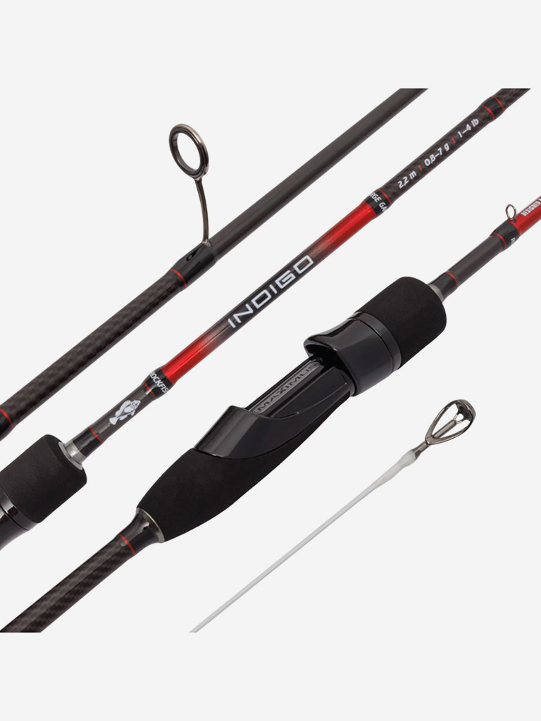 Спиннинг для рыбалки Maximus Indigo Rockfish large game 220 см 0,8-7 г, удилище